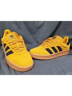 Adidas Samba XLG Bold Gold Night Indigo JP7781 Mens Size 11 NEW NO BOX!